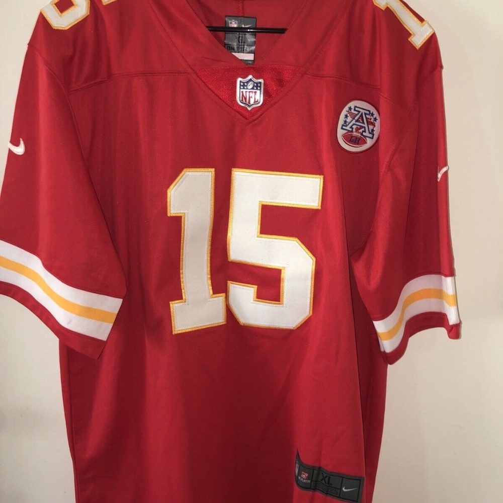 Patrick Mahomes Jersey #15 Super Bowl Nike Kansas City Chiefs 2023 NFL XL